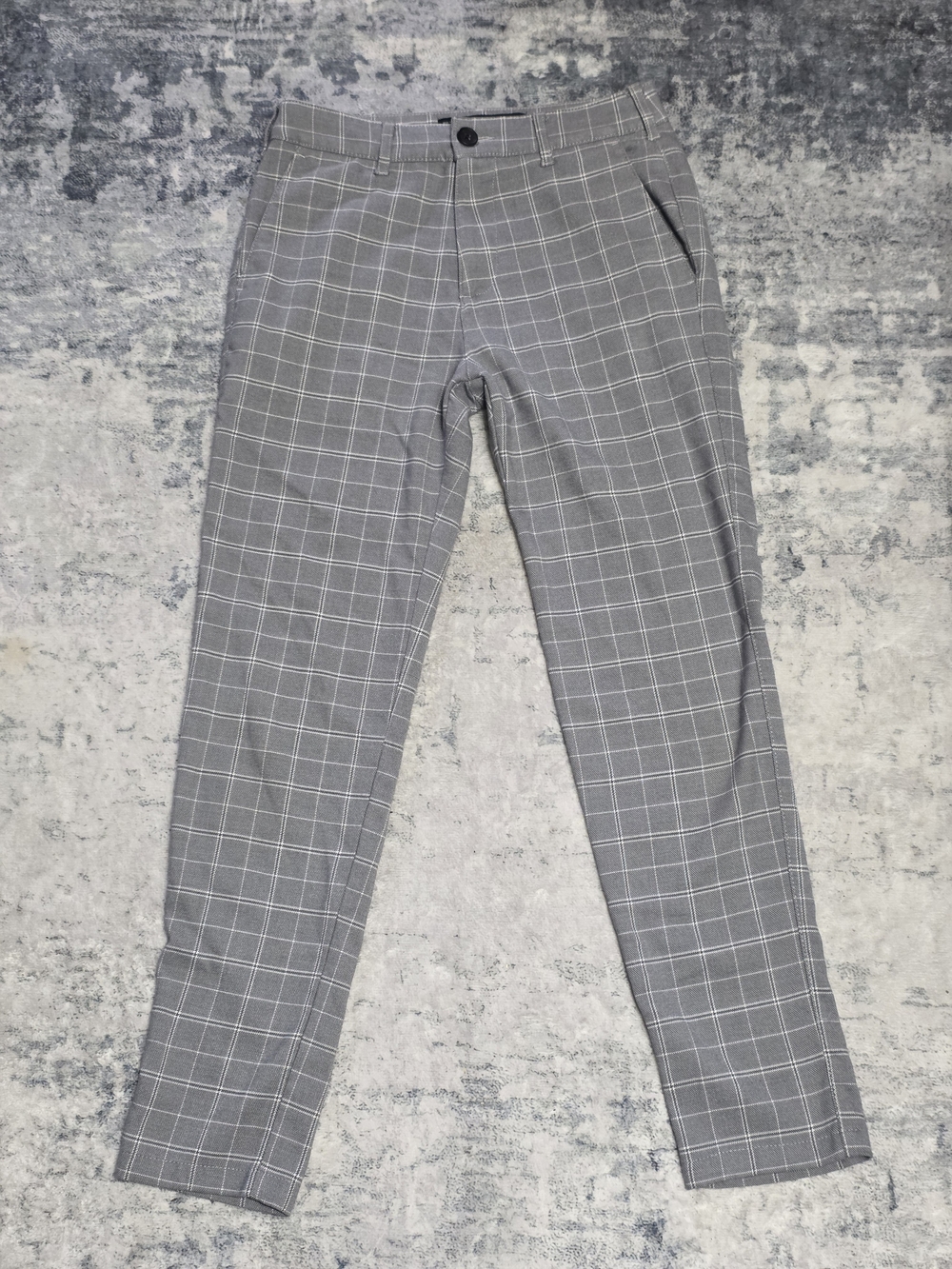 Hollister Skinny Chino Epix Flex W26 L30 Men Grey